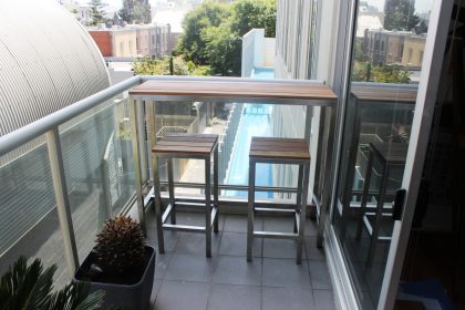 Balcony Table with matching Stools